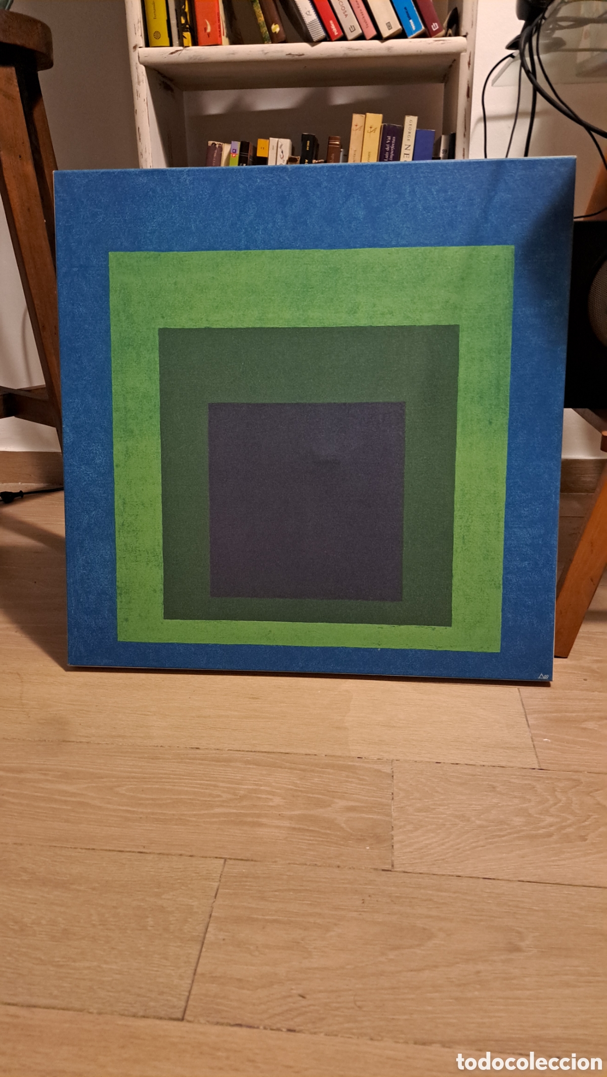 Arte: Jose Albers Impresion sobre lienzo - Foto 1