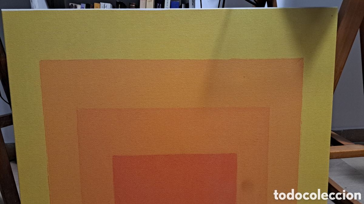 Arte: Josef Albers. Impresion sobre lienzo - Foto 4