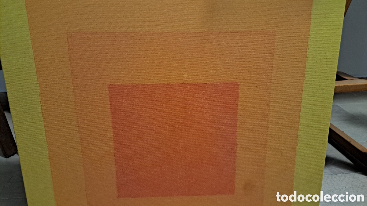 Arte: Josef Albers. Impresion sobre lienzo - Foto 5