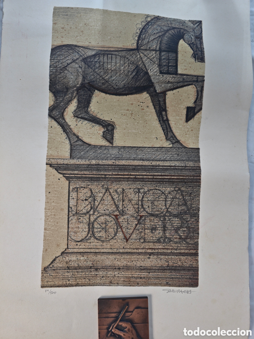 Arte: Litografia y Medalla de Subirachs