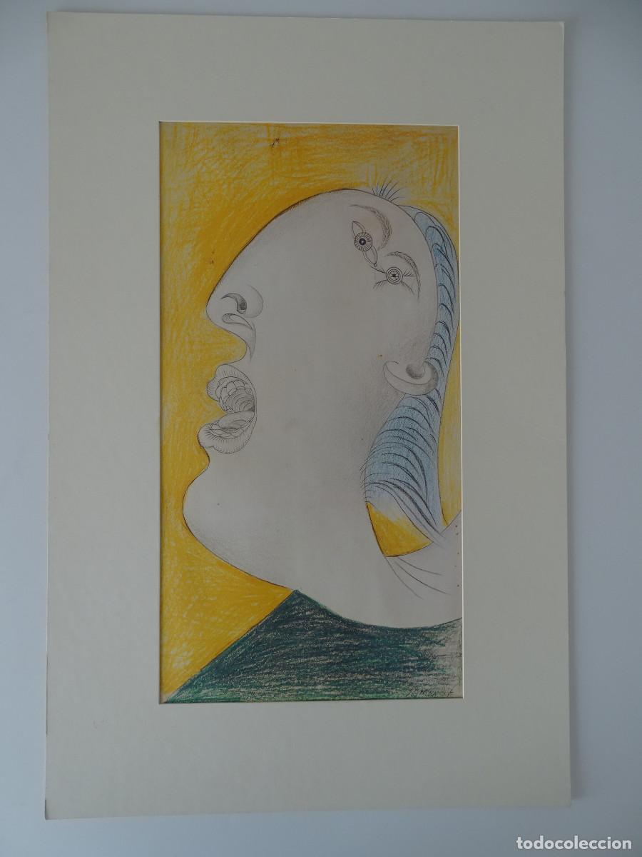 Arte: Picasso . L&iacute;tograf&iacute;a Antigua serie Guernica. Edicci&oacute;n limitada.