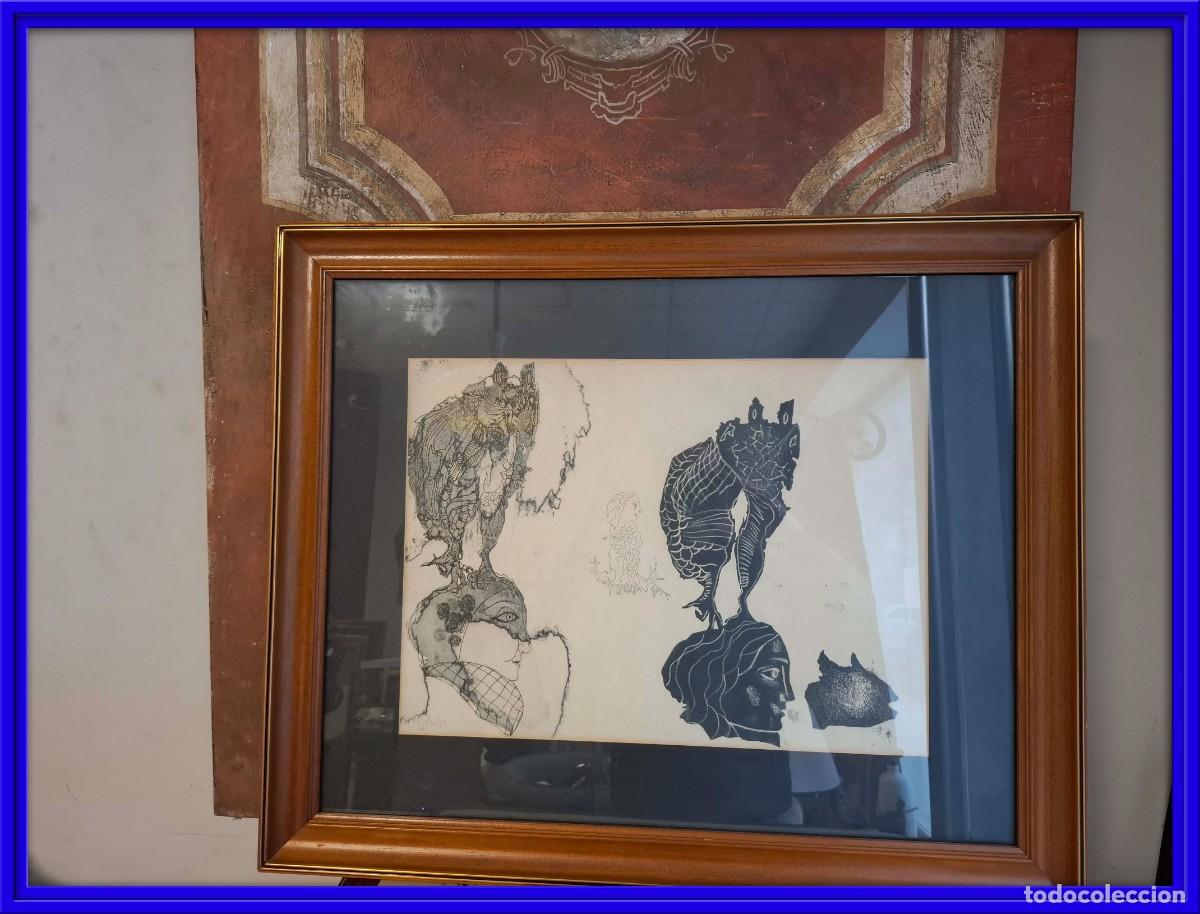 Arte: LITOGRAFIA AGUAFUERTE DE JORGE CASTILLO
