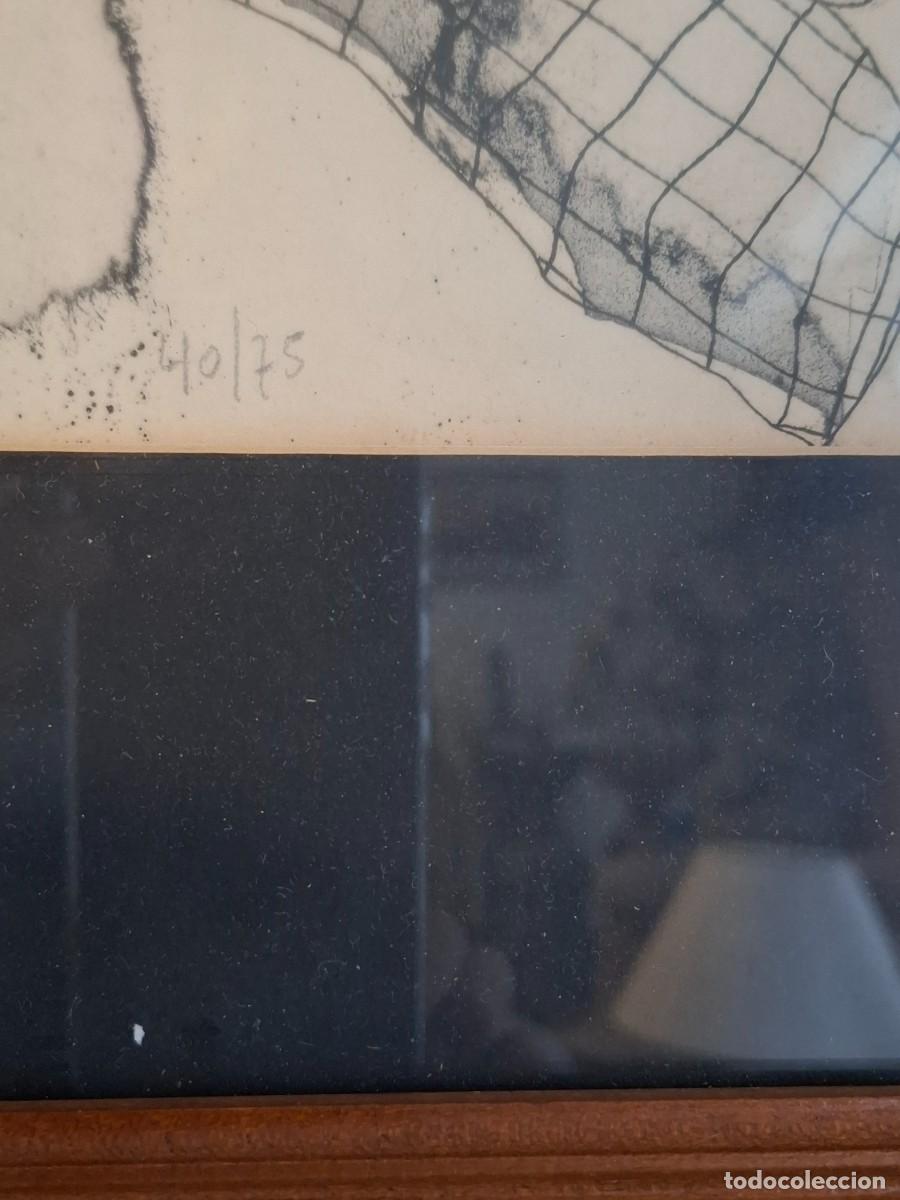 Arte: LITOGRAFIA AGUAFUERTE DE JORGE CASTILLO - Foto 3