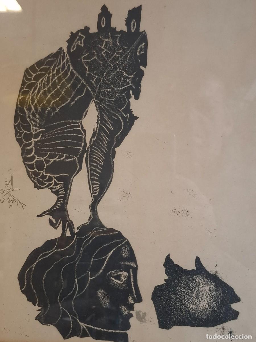 Arte: LITOGRAFIA AGUAFUERTE DE JORGE CASTILLO - Foto 4