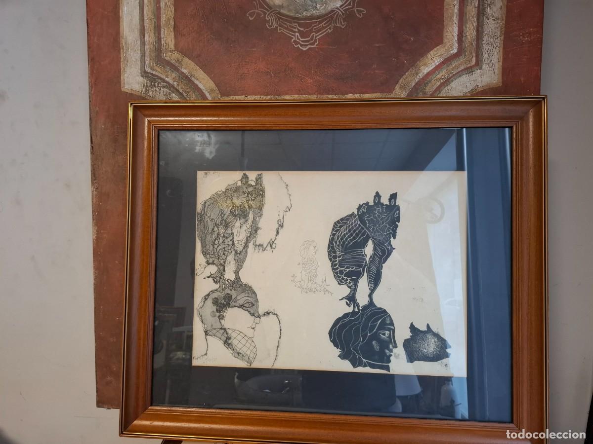 Arte: LITOGRAFIA AGUAFUERTE DE JORGE CASTILLO - Foto 8