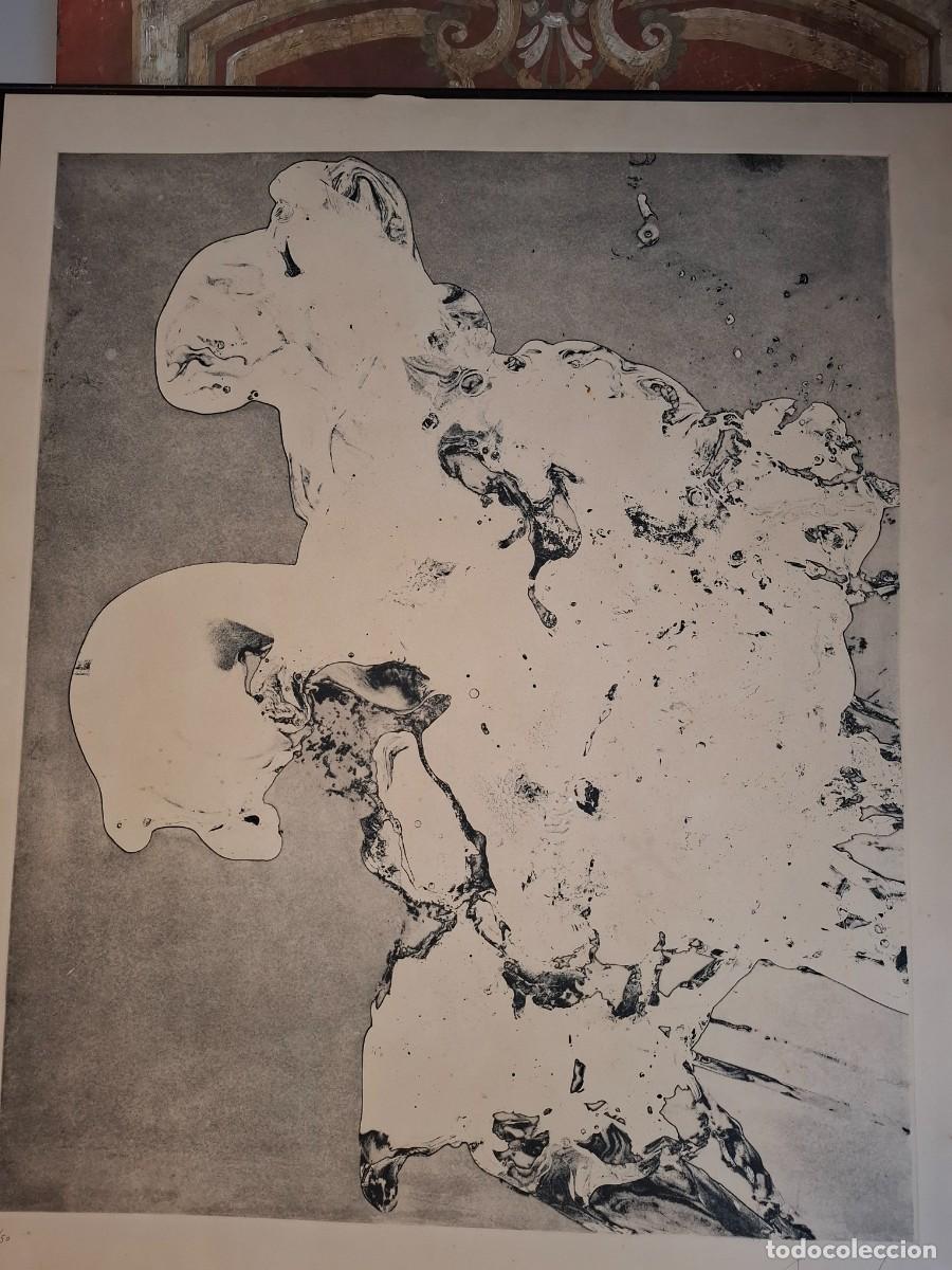 Arte: LITOGRAFIA NUMERADA 4/50 Y ENMARCADA - Foto 2
