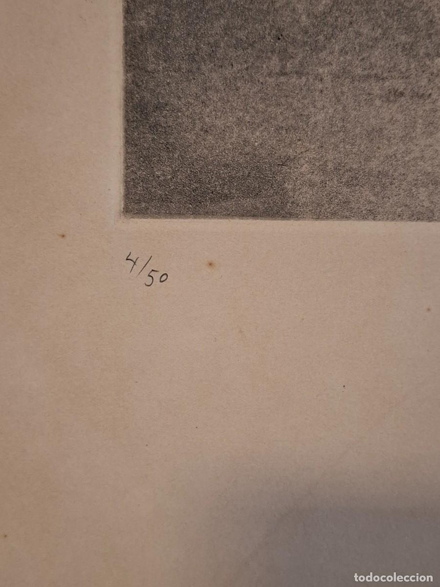 Arte: LITOGRAFIA NUMERADA 4/50 Y ENMARCADA - Foto 3
