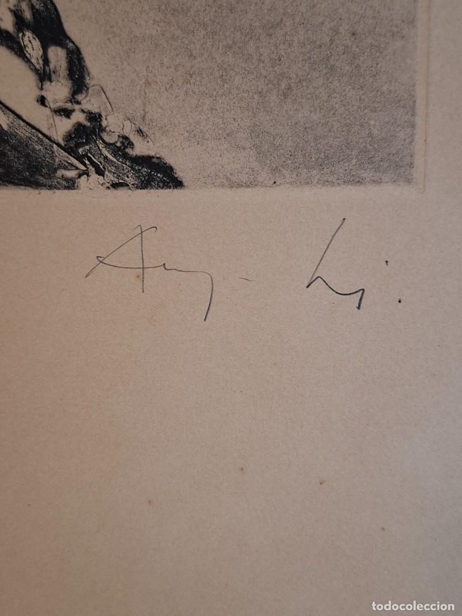 Arte: LITOGRAFIA NUMERADA 4/50 Y ENMARCADA - Foto 4
