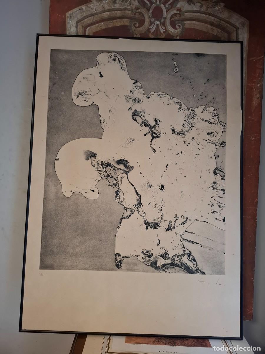 Arte: LITOGRAFIA NUMERADA 4/50 Y ENMARCADA - Foto 5