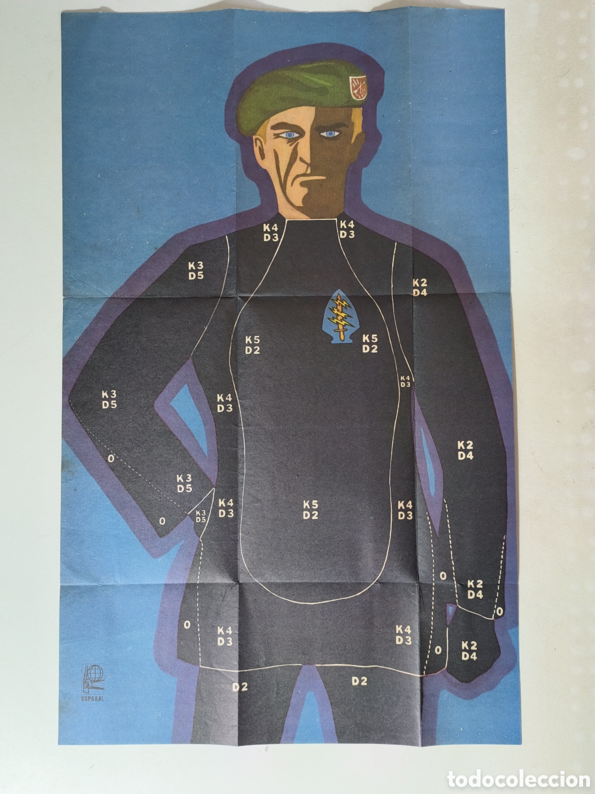 Arte: Cuba,poster original titulado Blanco de tiro,del artista Alfredo Rostgaard,a&ntilde;o 1969
