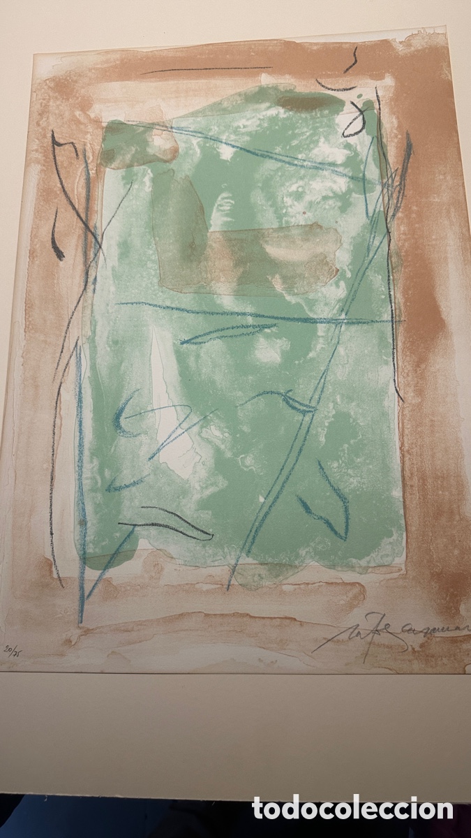 Arte: Rafols, Casamada, litograf&iacute;a original