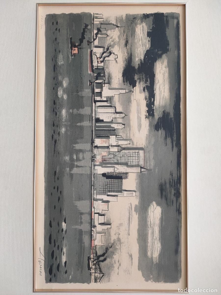 Arte: Frederic Lloveras litografia original firmada y numerada