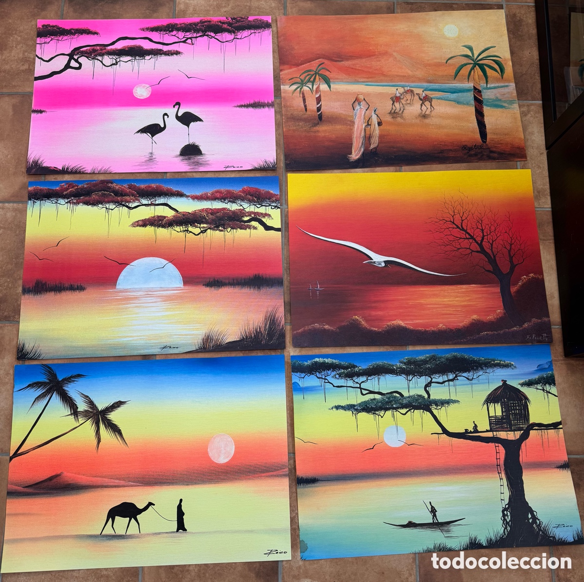 Arte: Laminas pinturas paisajes