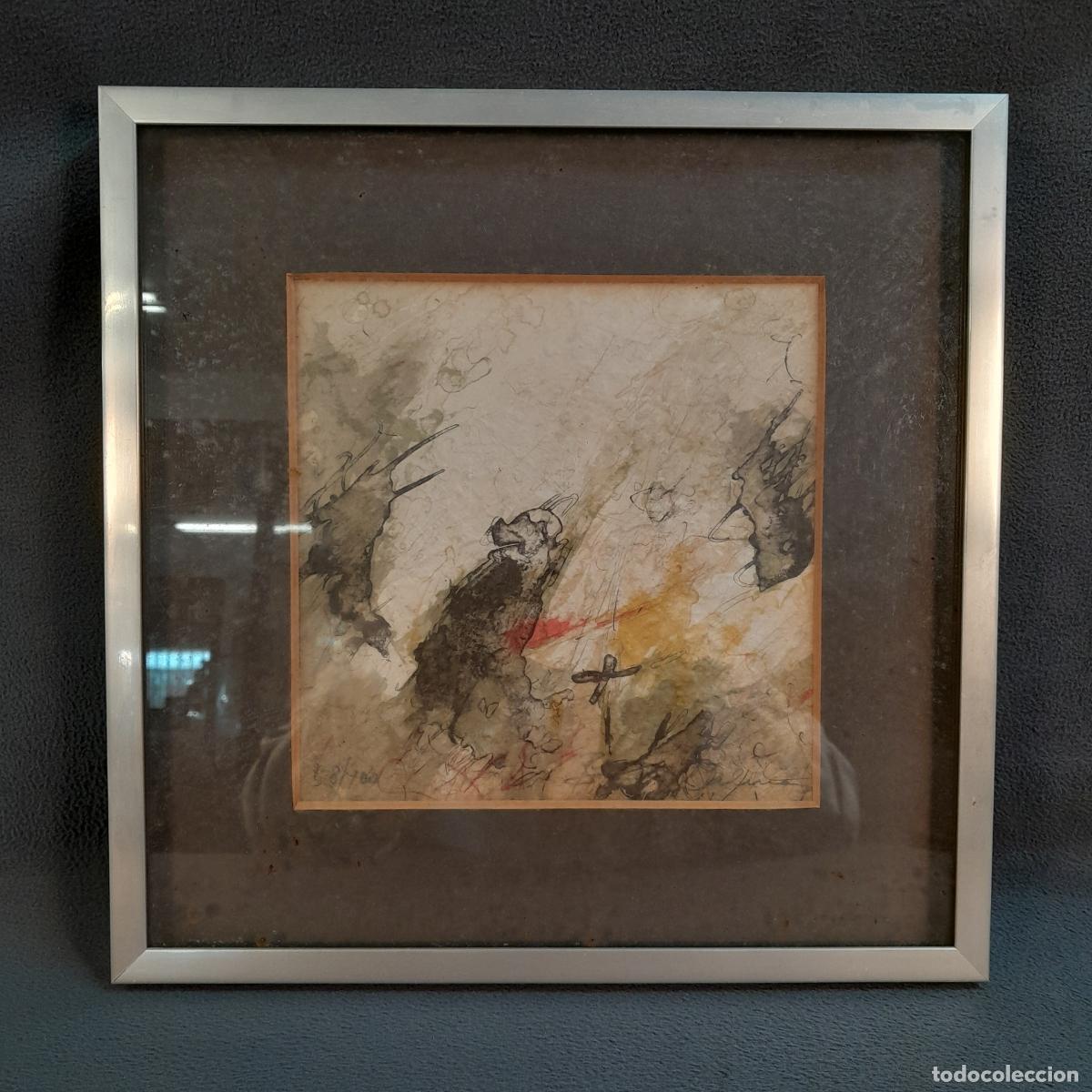 Art: D-355. LITOGRAF&Iacute;A ABSTRACTA. BARUJ SALINAS. 1980