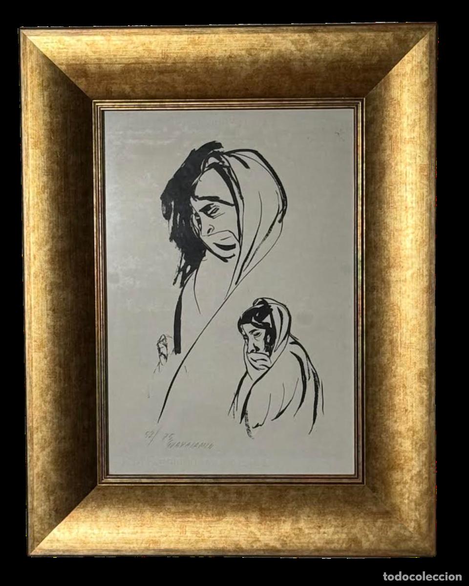 Arte: Rostro de Mujer Pensando