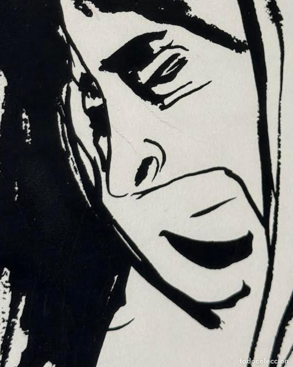 Arte: Rostro de Mujer Pensando - Foto 4