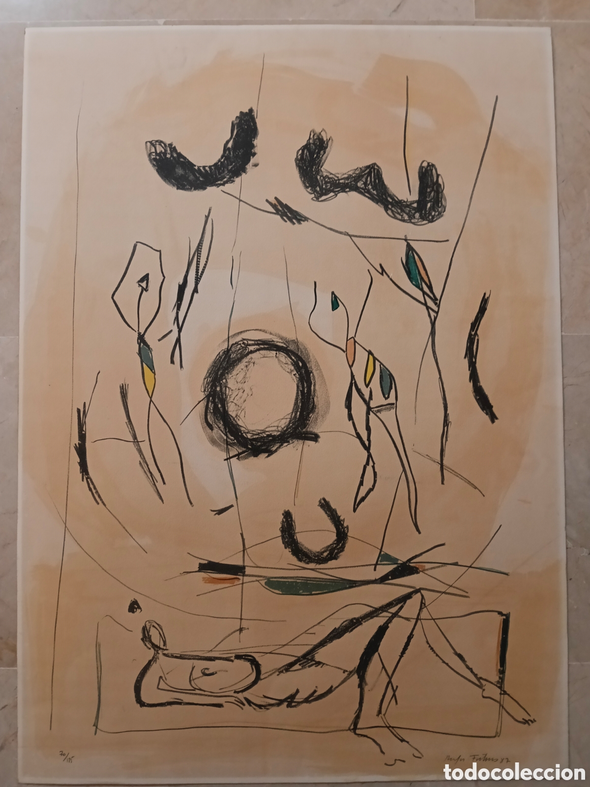 Arte: Rafa Corteza, litograf&iacute;a 1987 - Foto 3