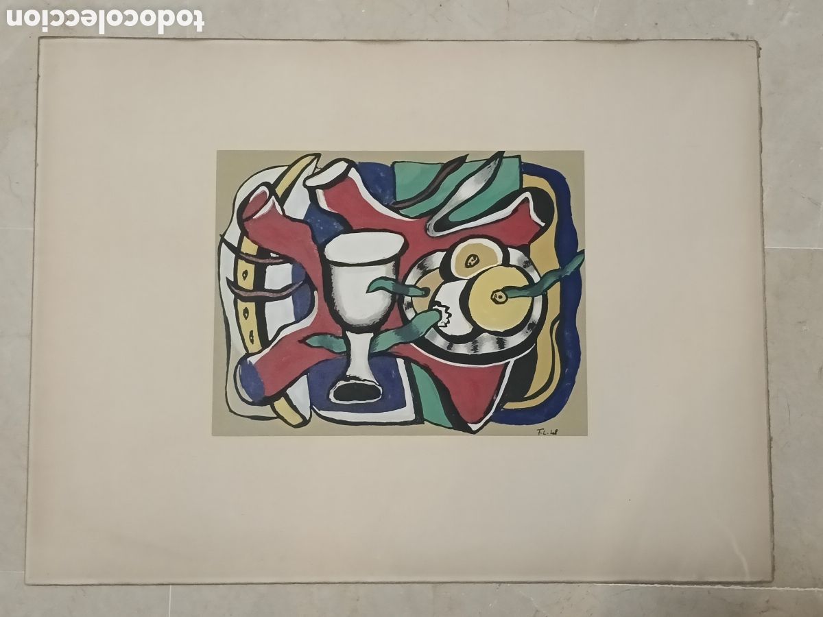 Arte: Fernand L&eacute;ger, Nature morte aux pommes