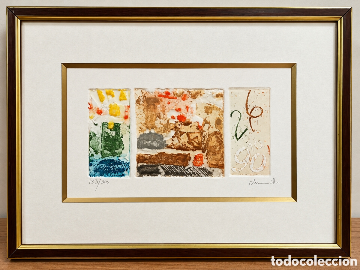 Arte: Obra gr&aacute;fica original de Vicente Chumilla