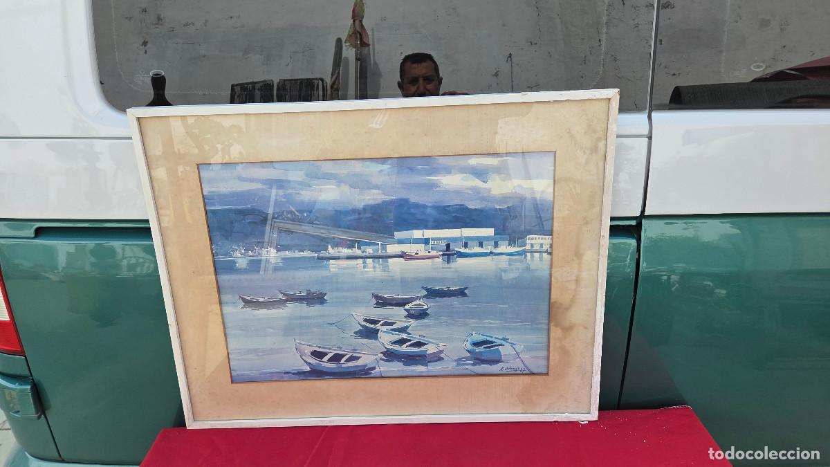 Arte: cuadro con acuarela vintage - Foto 1