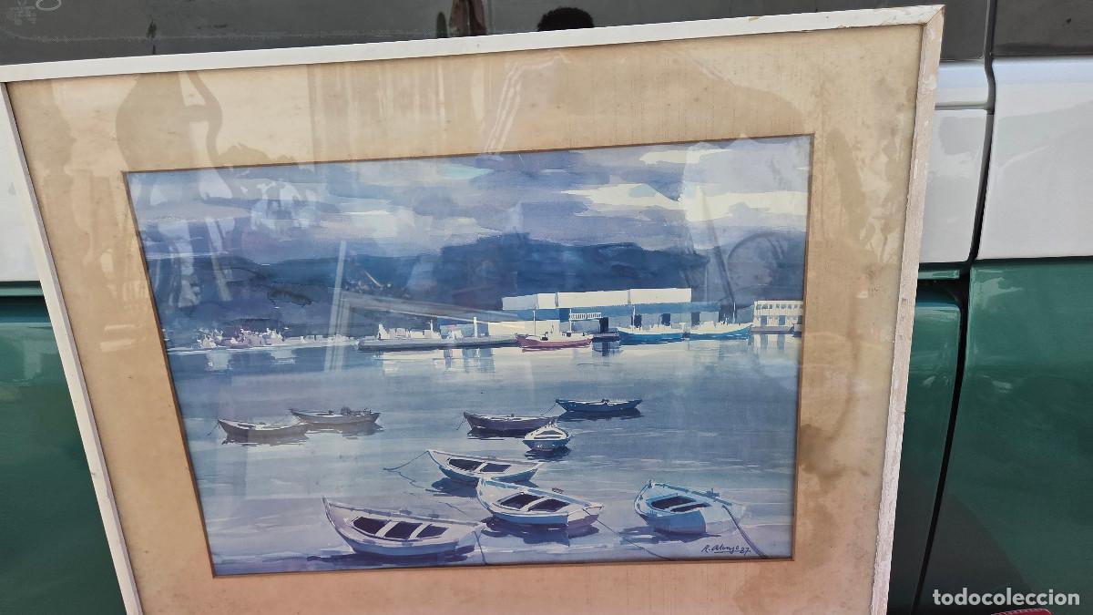Arte: cuadro con acuarela vintage - Foto 2