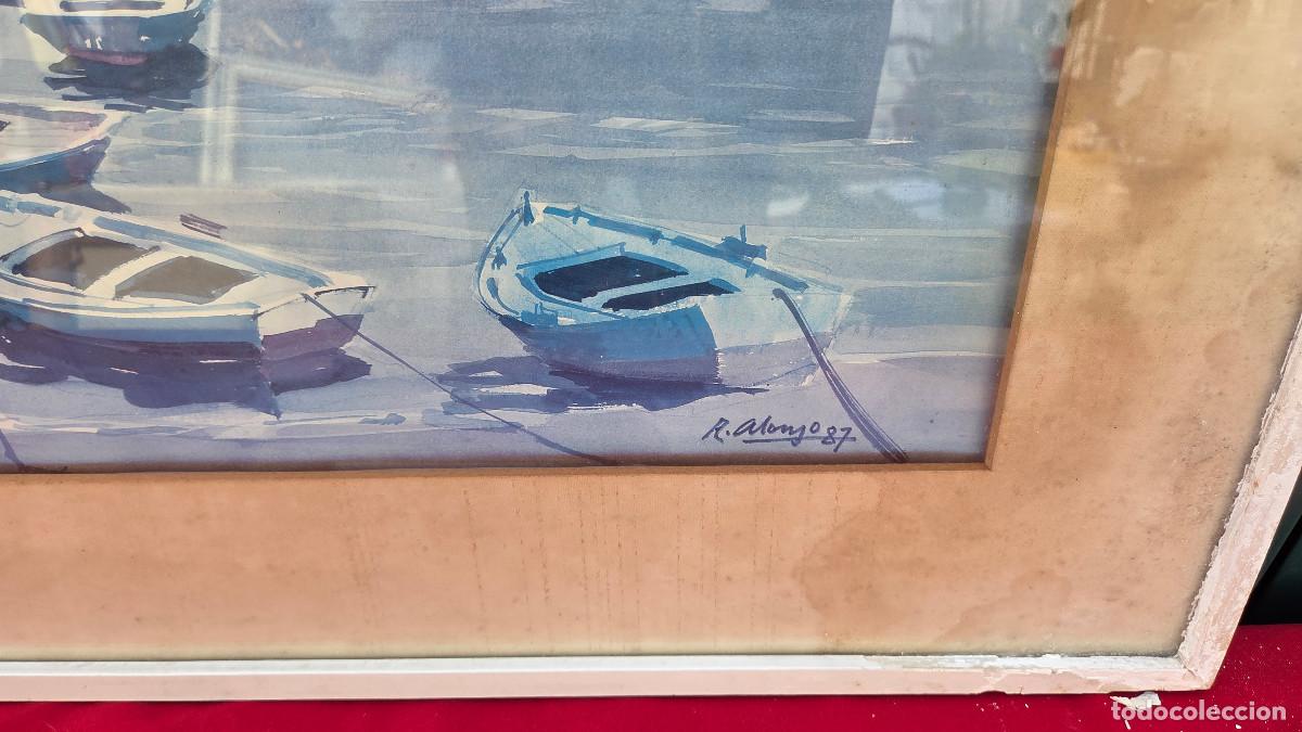 Arte: cuadro con acuarela vintage - Foto 3