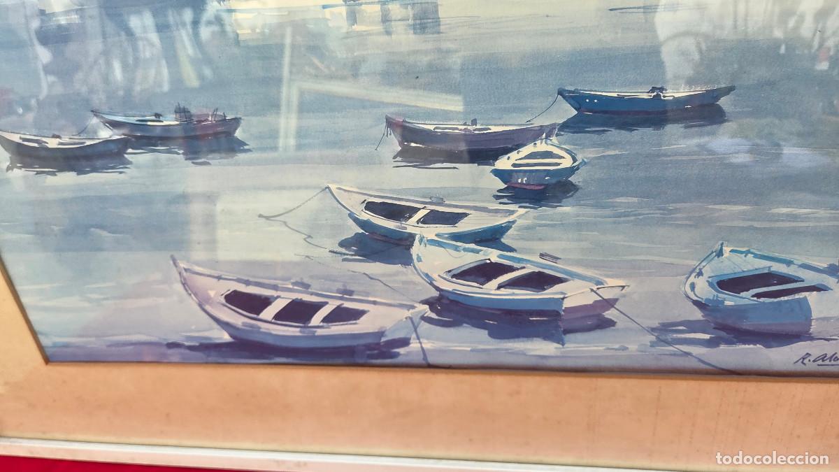 Arte: cuadro con acuarela vintage - Foto 4