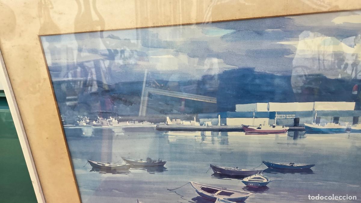 Arte: cuadro con acuarela vintage - Foto 5