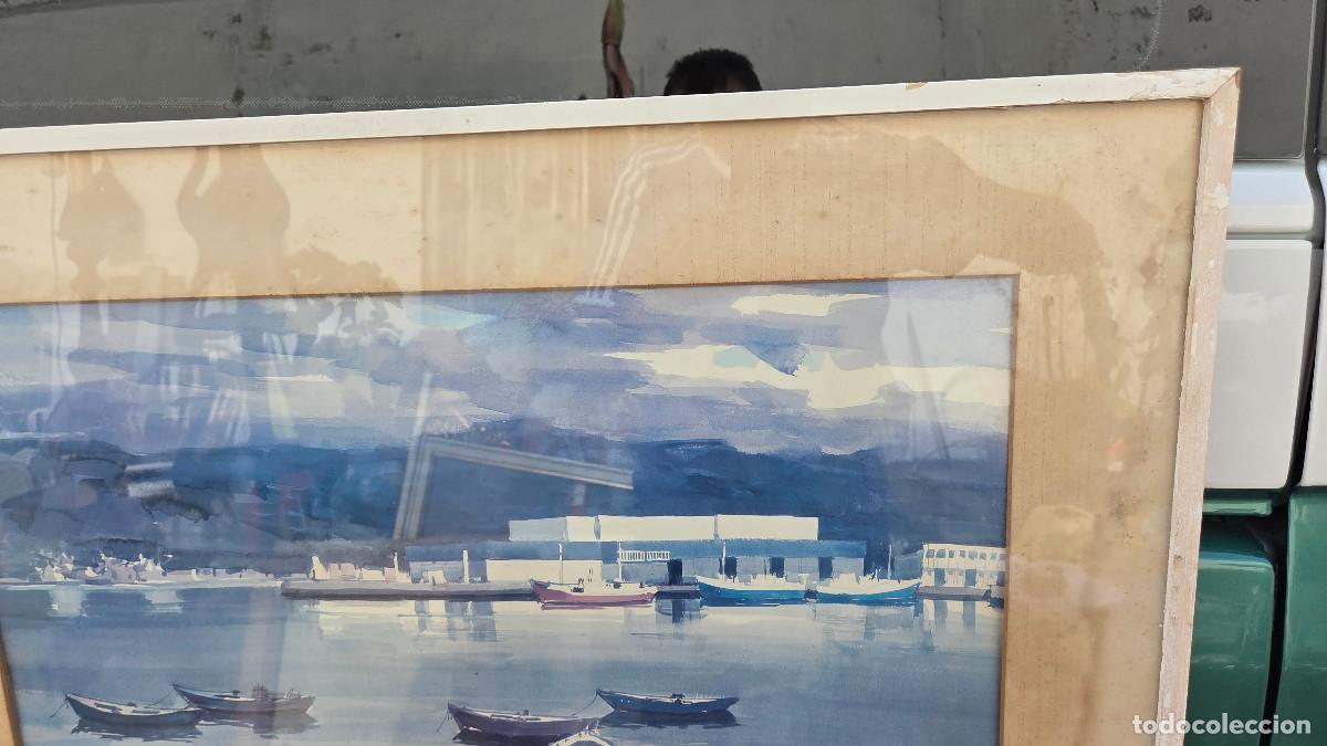 Arte: cuadro con acuarela vintage - Foto 6