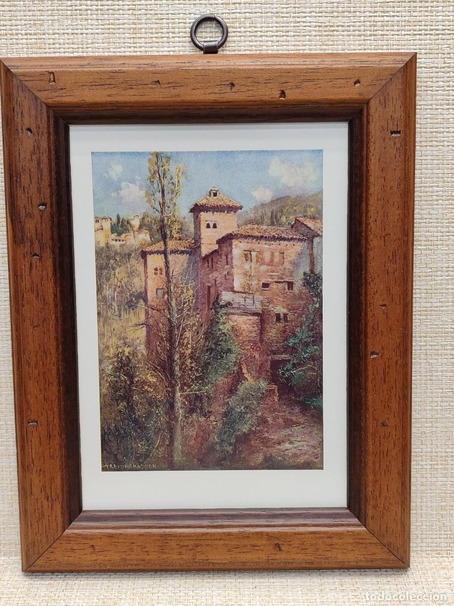 Arte: Torre de las Damas, Alhambra, Granada, Trevor Haddon . Southern Spain A. F. Calvert . 1908. Cuadro