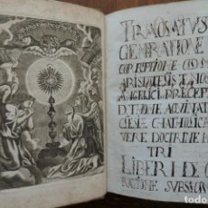 Arte: MANUSCRITO 1763- 341 PAG- TRATADO SOBRE GENERACION Y LA CORRUPCION EN LA MENTE DE ARISTÓTELES...