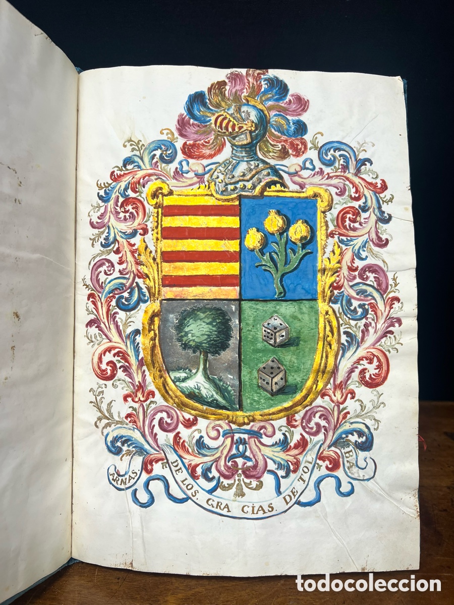 Arte: 1773, Barbastro. Ejecutorias de Hidalgu&iacute;a. Felipe V