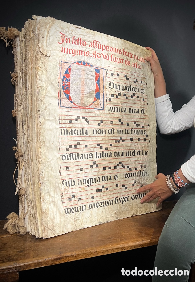 Arte: Cantoral de gran formato, S.XVI
