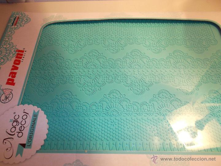 Arte: molde para hacer cenefas de azucar - Foto 3