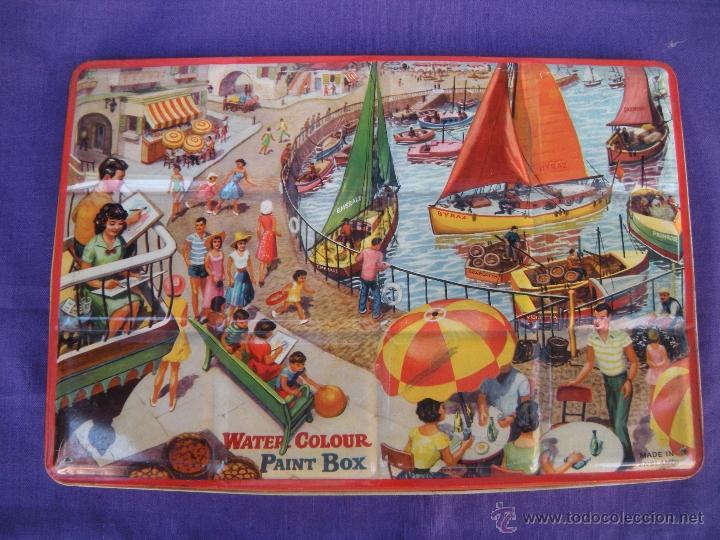 Arte: ESTUCHE DE AQUARELAS INGL&Eacute;S. - Foto 1