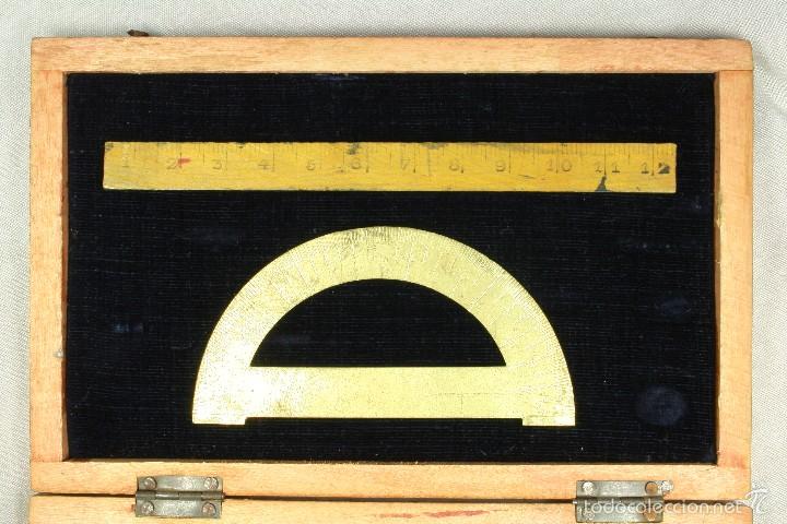 Arte: Caja de compases. Completa. Primera Mitad S.XX - Foto 2