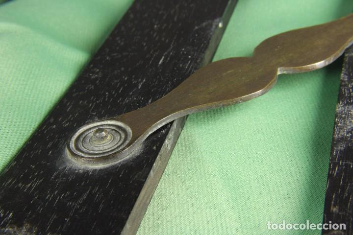Arte: Paralex Doble. S.XIX. Madera negra. - Foto 7