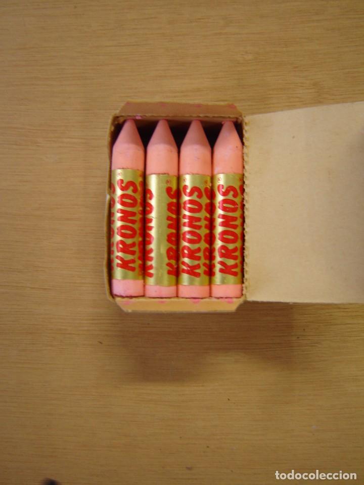 Arte: Caja de ceras (Rosa pastel) - Kronos - Foto 1