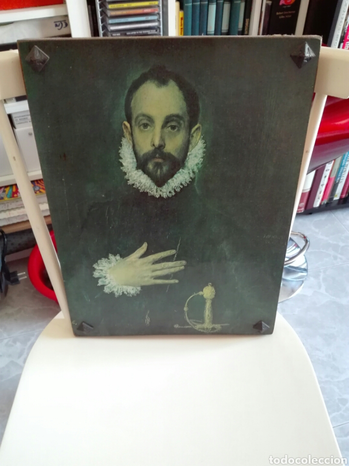 Arte: El caballero de la mano en el pecho. El Greco. - Foto 1