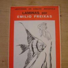Arte: LECCIONES DE DIBUJO ARTÍSTICO - LAMINAS SERIE 33 - EMILIO FREIXAS. Lote 122912671