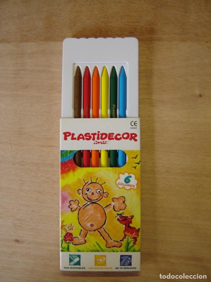 plastidecor caja 12 colores conté distribuido p - Compra venta en  todocoleccion