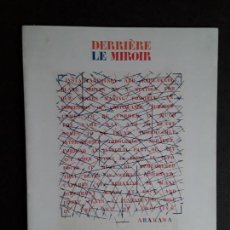 Arte: DERRIÈRE LE MIROIR. ARAKAWA. Nº252. MAEGHT, PARIS, MARZO-1982. ARTE MODERNO.. Lote 145146882