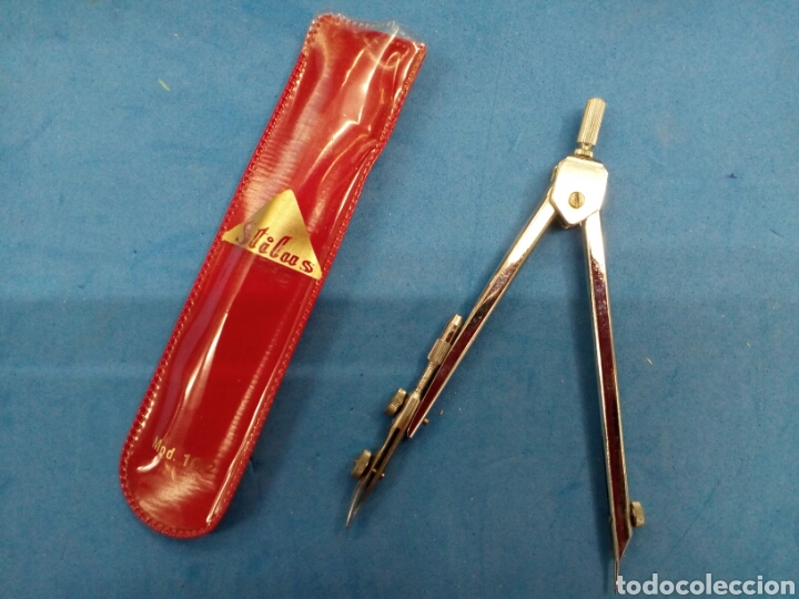 Arte: Compas Stilus mod.102 con pluma ,a&ntilde;os 1960-70 - Foto 2