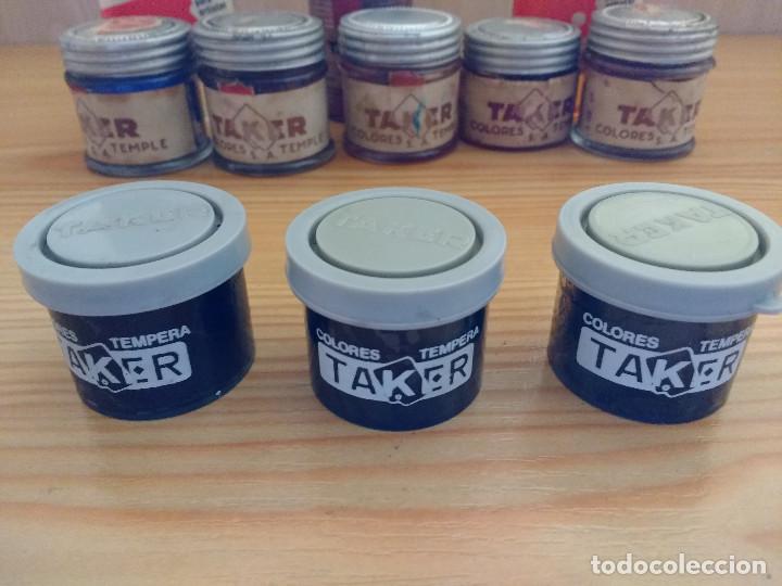 Arte: LOTE MATERIAL TAKER - 11 FRASCOS - Foto 2