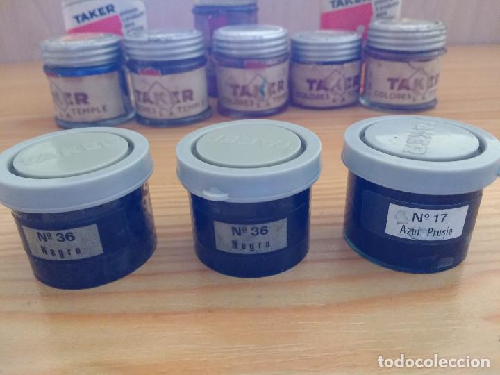 Arte: LOTE MATERIAL TAKER - 11 FRASCOS - Foto 3