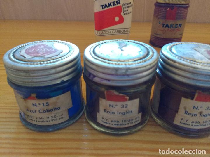 Arte: LOTE MATERIAL TAKER - 11 FRASCOS - Foto 7
