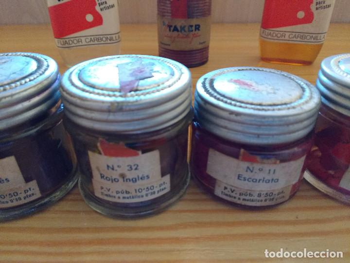 Arte: LOTE MATERIAL TAKER - 11 FRASCOS - Foto 8