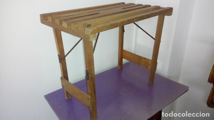 Arte: SILLA PLEGABLE de PINTOR. - Foto 2