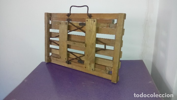 Arte: SILLA PLEGABLE de PINTOR. - Foto 3