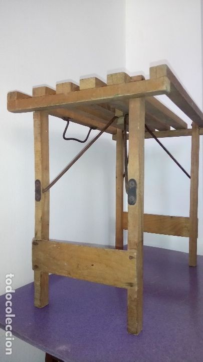 Arte: SILLA PLEGABLE de PINTOR. - Foto 5